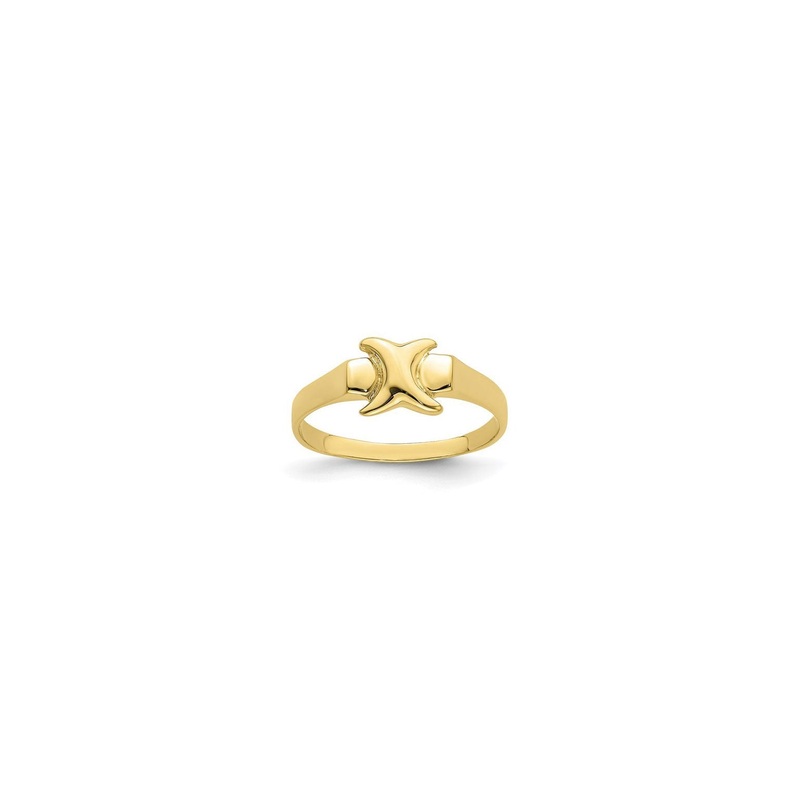 Curvy X Ring (14K) 5
