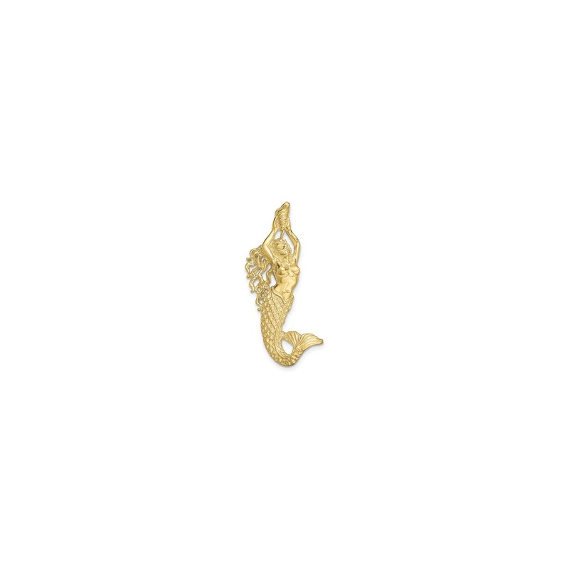 Mermaid Pendant (14K) 14K Yellow Gold