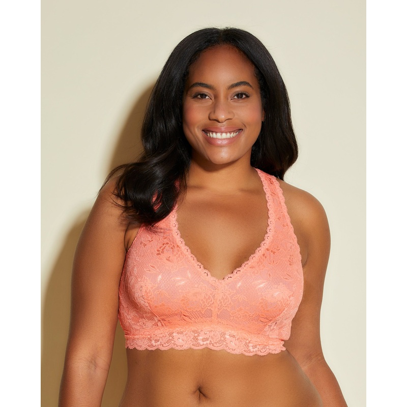 Bralette Taglie Comode Racie Con Spalline Incrociate Coral Breeze 1X