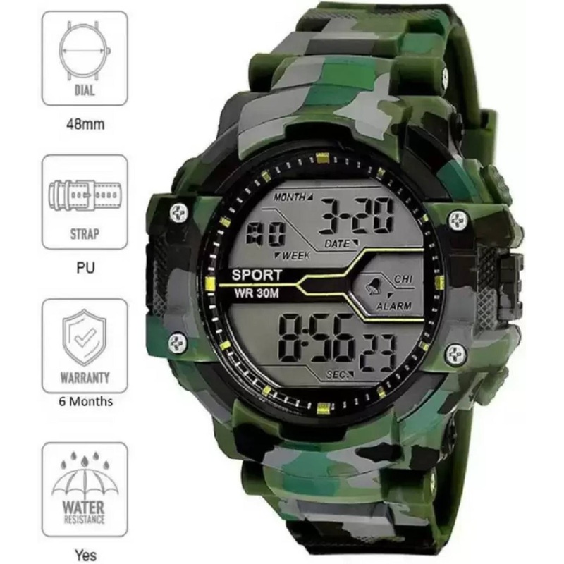 selloriaDigital Watch  – For Boys Digital Multicolor Dial Sports Watch for Boy’s & Men’s